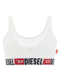 Diesel BH aus weißer Baumwolle