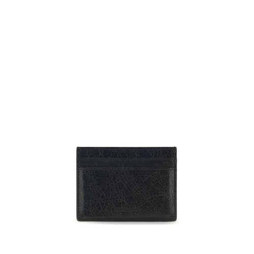 Balenciaga Black Lamb Ovis Aries Aries Wallet