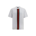Gucci Weißes Baumwoll-T-Shirt