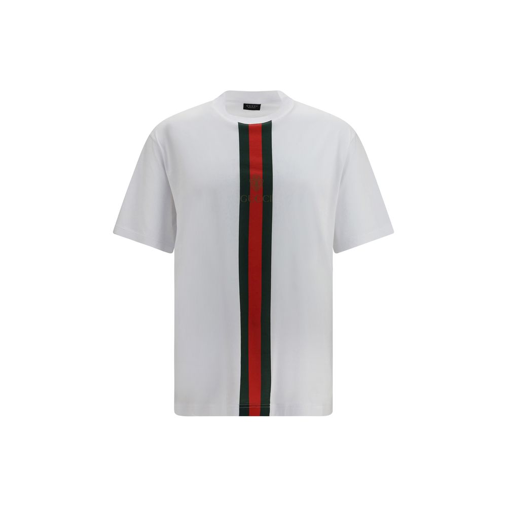 Gucci Weißes Baumwoll-T-Shirt