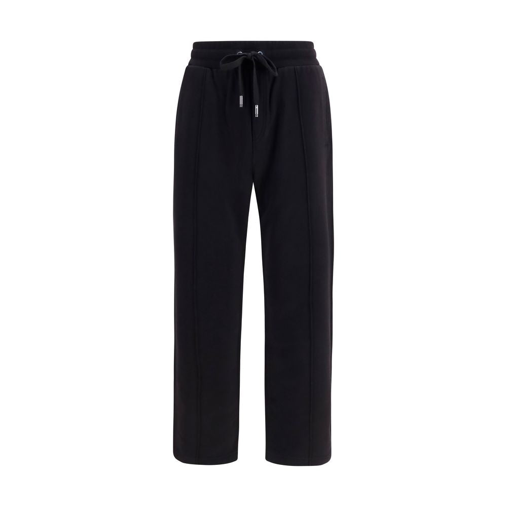Dolce & Gabbana Schwarze Jogginghose aus Baumwolle