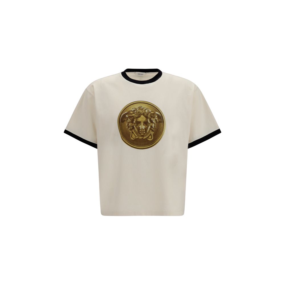 Versace Beige Baumwoll-T-Shirt