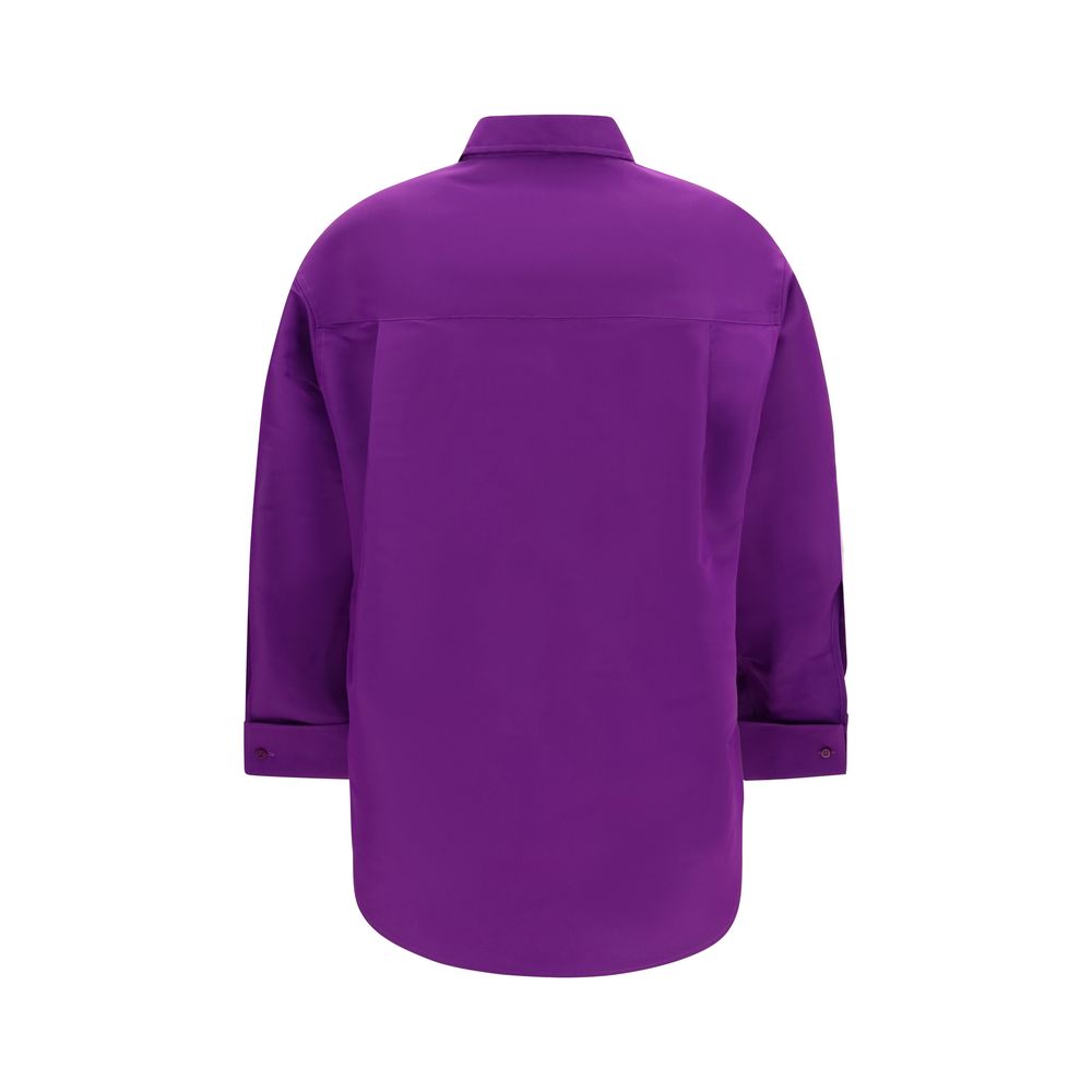 Balenciaga Violettes Baumwollhemd