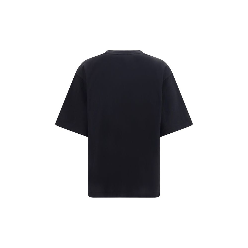 Dolce & Gabbana Schwarzes Baumwoll-T-Shirt
