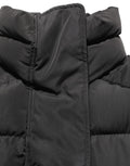 Veste sans manches pour homme Dolce & Gabbana en polyester noir, matelassée et rembourrée, conçue pour le froid.