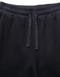 Pantalon de jogging noir Dolce & Gabbana pour homme, joggers en viscose avec ceinture à cordon, style décontracté et élégant.
