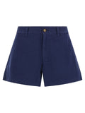 Polo Ralph Lauren Blue Cotton Bermuda Shorts