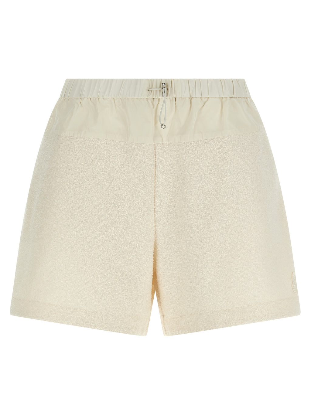 Moncler White Polyester Bermuda Shorts