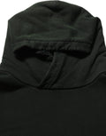 Sweatshirt à capuche en coton noir Dolce & Gabbana pour homme, style décontracté et moderne, visible avec logo discret.