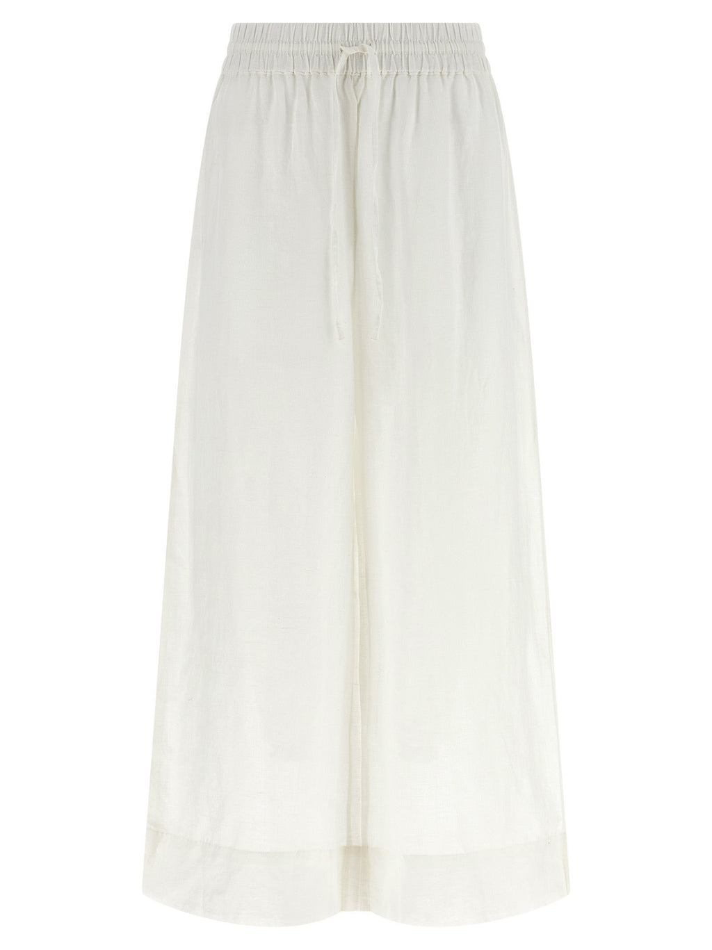 Polo Ralph Lauren White Linen Casual Pants