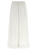 Polo Ralph Lauren White Linen Casual Pants