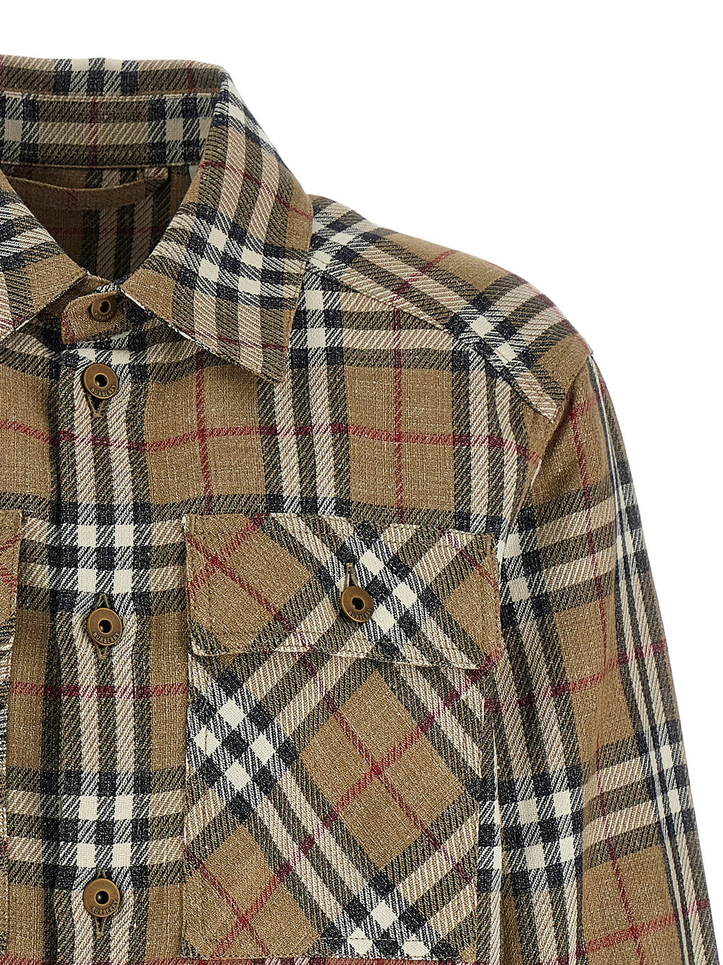 Burberry Brown Cotton Blouse