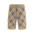 Burberry Beige Cotton Bermuda Shorts