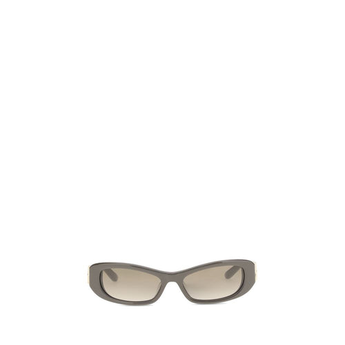 Lunettes de soleil en acétate marron de la marque Balenciaga, style élégant et moderne.