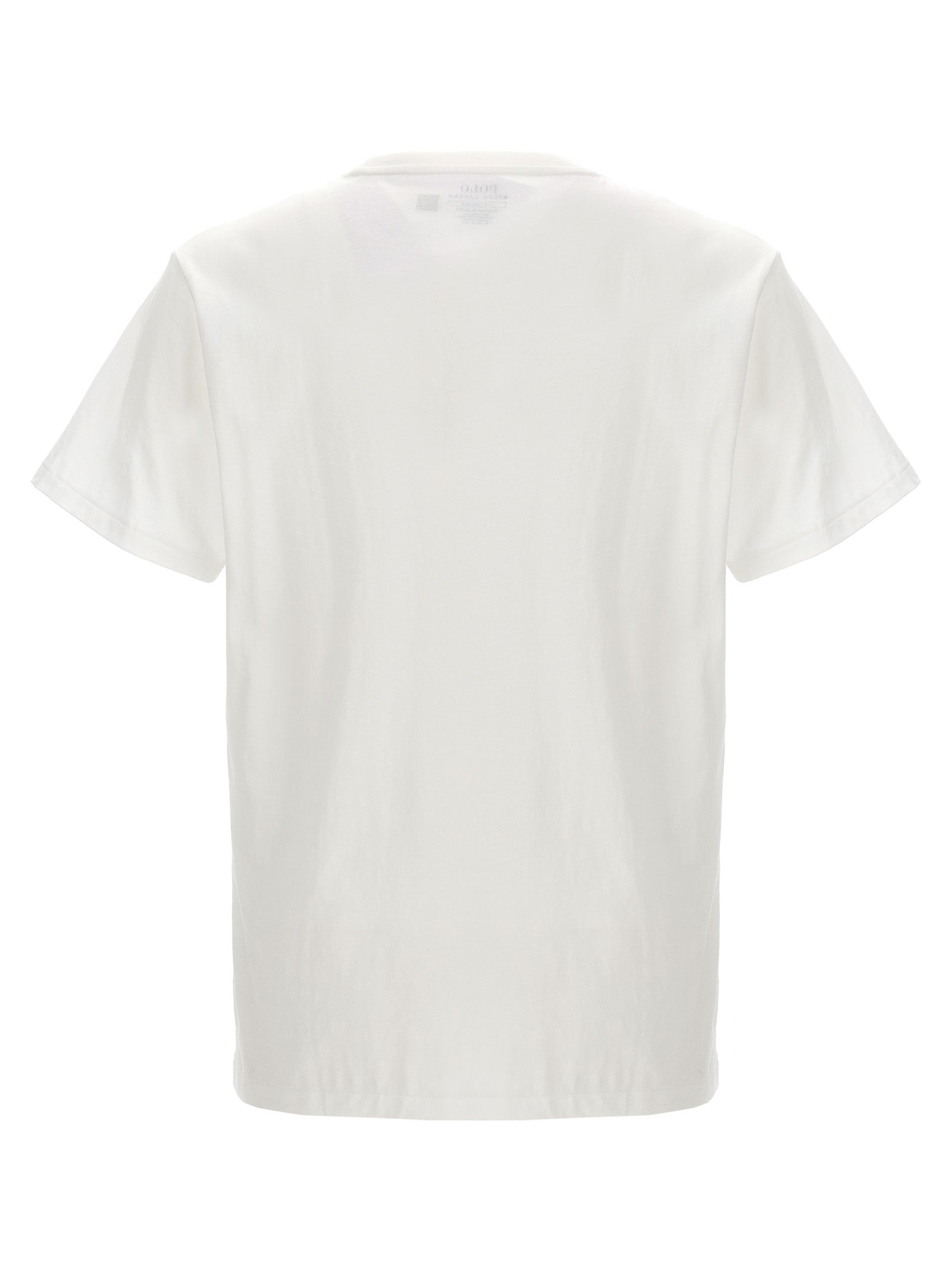 Polo Ralph Lauren Weißes Baumwoll-T-Shirt