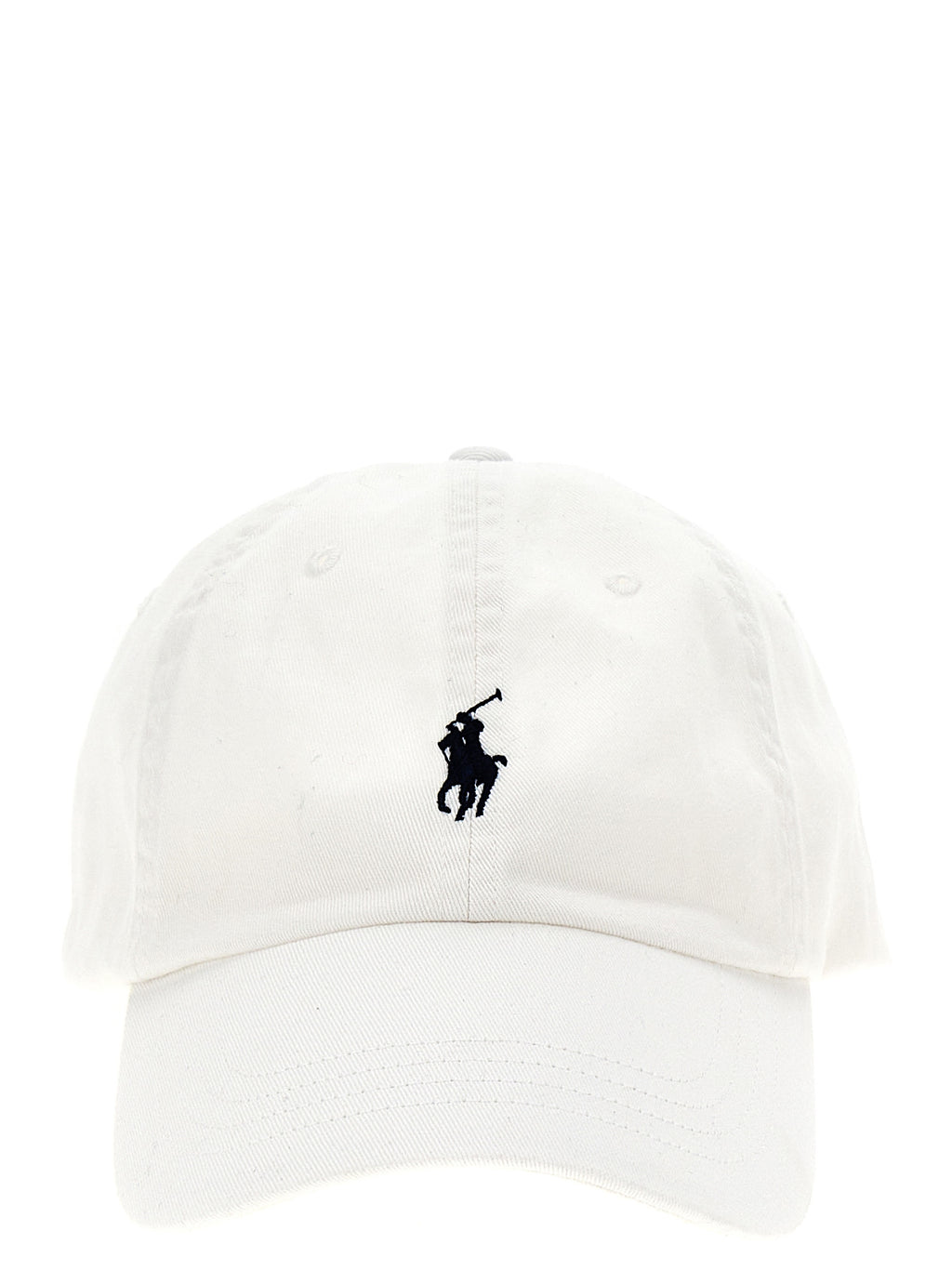 Polo Ralph Lauren White Cotton Cap (Baseball Hat)