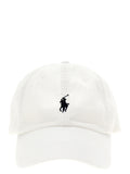 Polo Ralph Lauren White Cotton Cap (Baseball Hat)