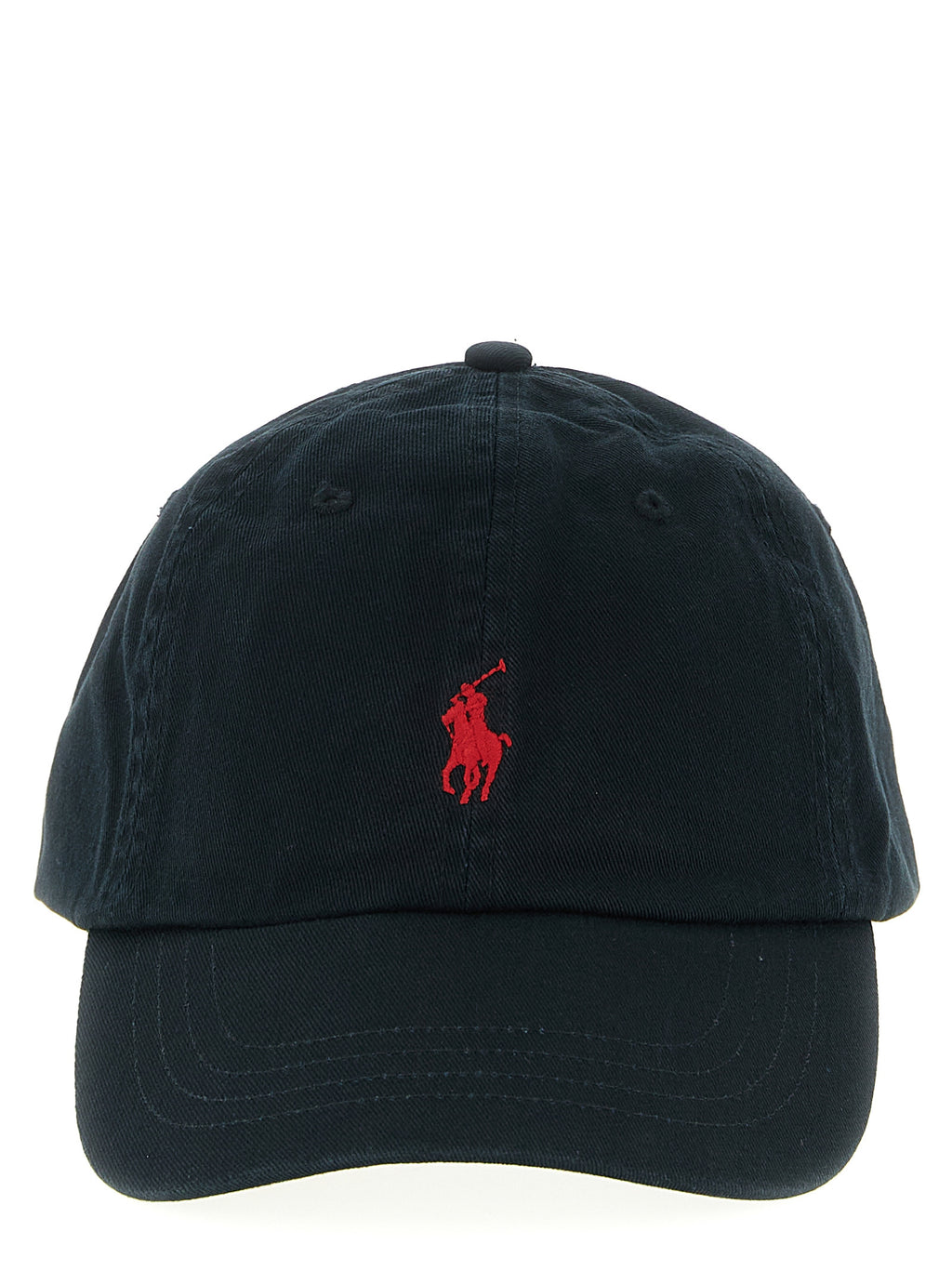 Polo Ralph Lauren Black Cotton Cap (Baseball Hat)