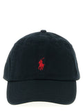 Polo Ralph Lauren Black Cotton Cap (Baseball Hat)