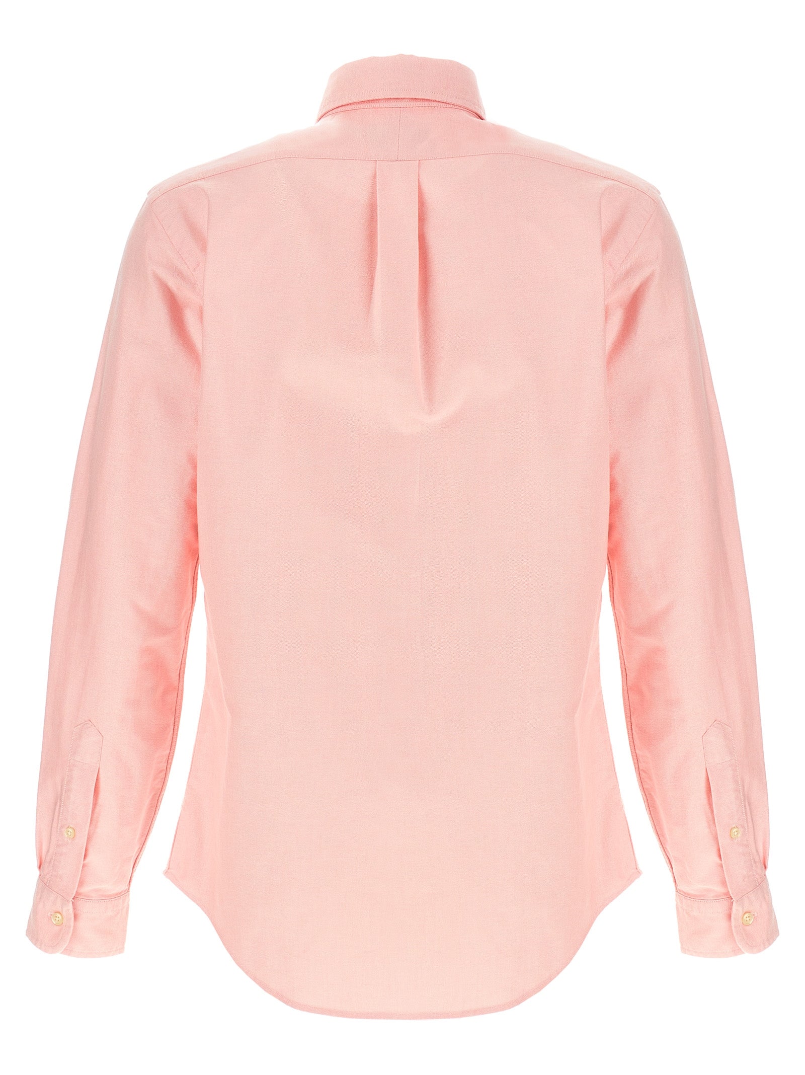 Chemise en coton multicolore de Polo Ralph Lauren, style classique avec col et manches longues, vue de face.