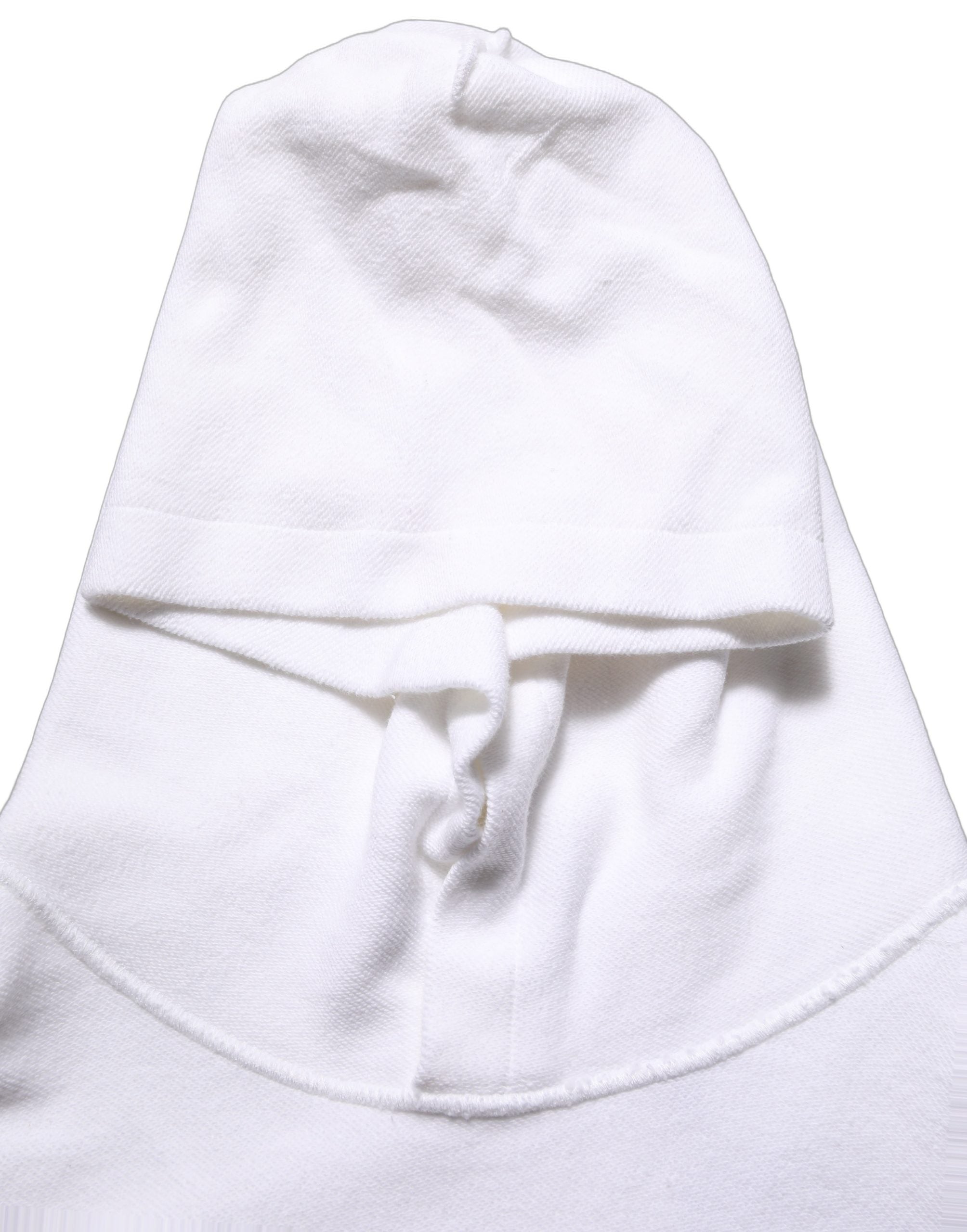 Sweat à capuche Dolce & Gabbana blanc et bleu à rayures, pull-over décontracté avec capuche et style élégant.