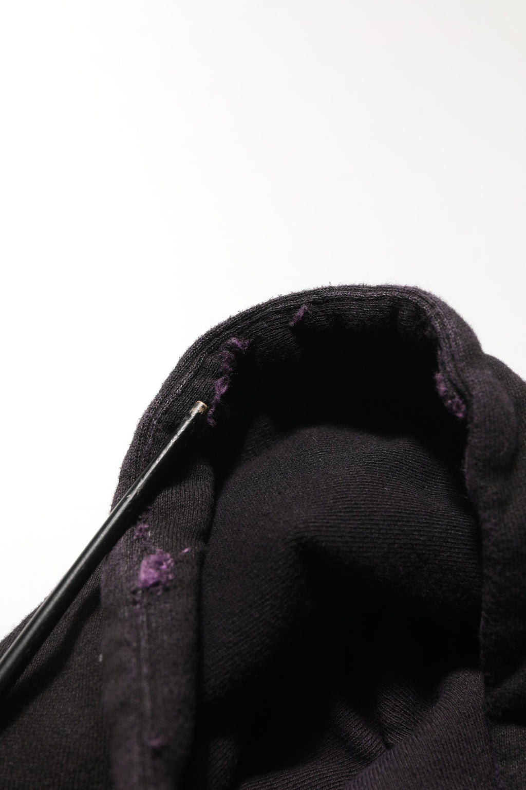 Sweat à capuche en coton noir Dolce & Gabbana DGVIB3, pull décontracté avec logo brodé, vue de face.