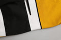 Sweatshirt en jersey jaune à col rond Dolce & Gabbana, pull décontracté en coton avec logo de la marque visible.