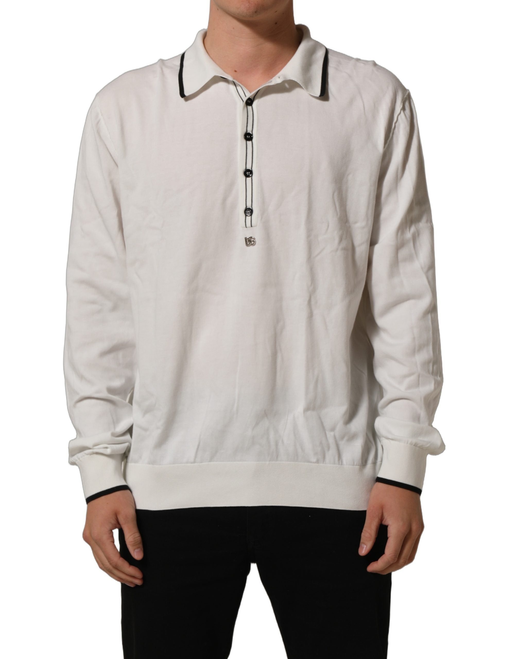 T-shirt en soie noir avec motif de feuilles Dolce & Gabbana pour homme, col rond, design élégant et sophistiqué.