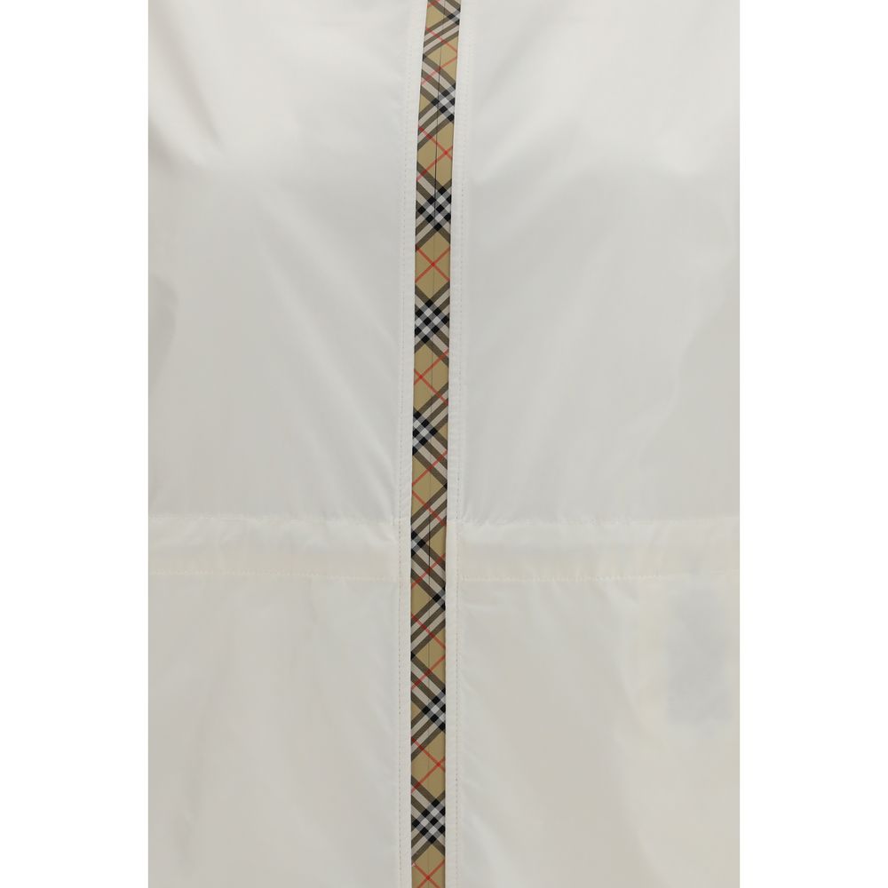 Burberry Jacke aus weißem Polyamid