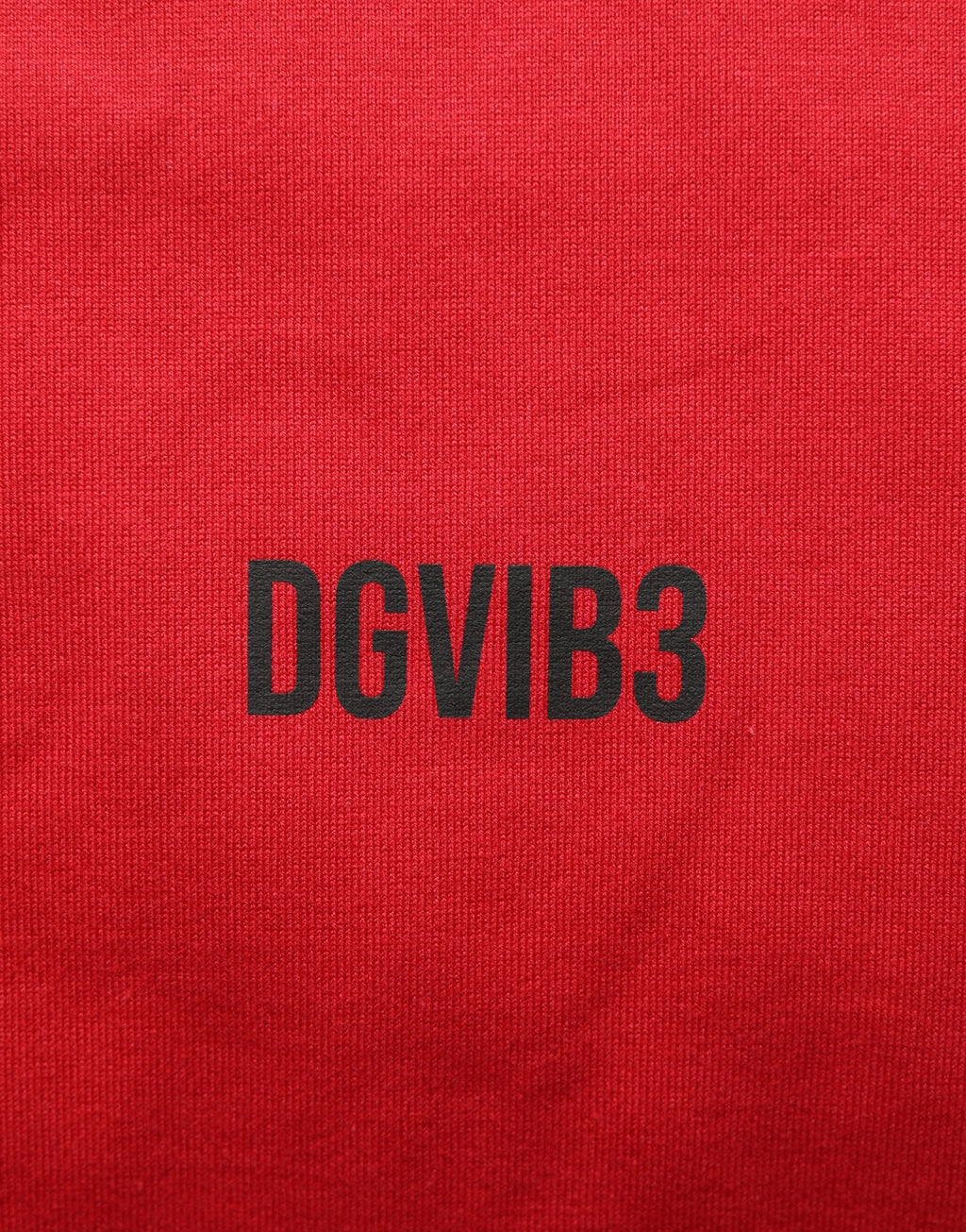 T-shirt Dolce & Gabbana en coton rouge avec imprimé graphique et col rond, mode décontractée.