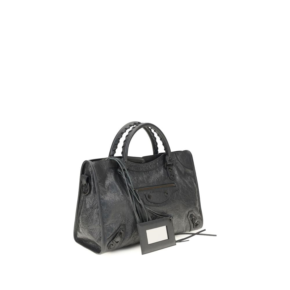 Balenciaga Grau Lamm Ovis Aries Aries Handtasche