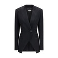 Givenchy Blazer aus schwarzer Wolle mit Widder-Motiv