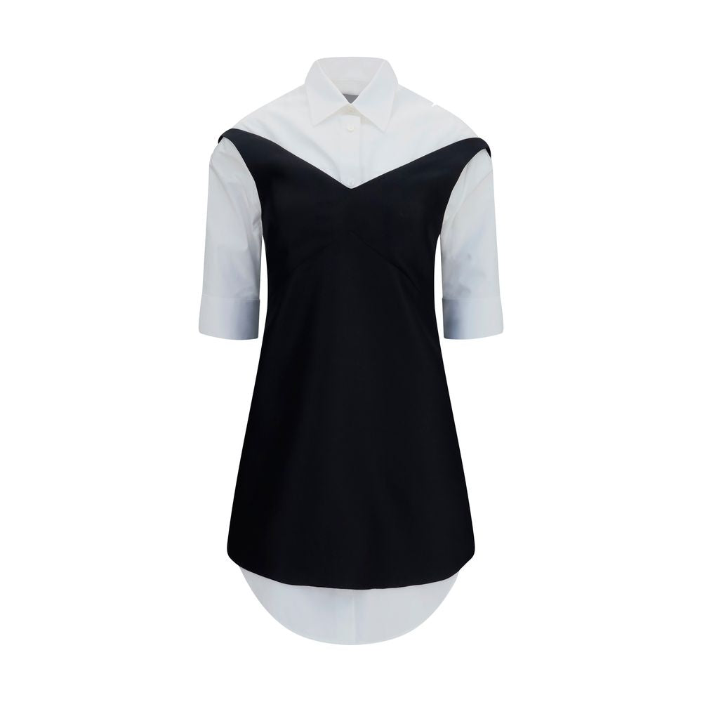 Robe décontractée en laine noire Balenciaga Oves Aries, coupe décontractée, détails élégants, portée décontractée.