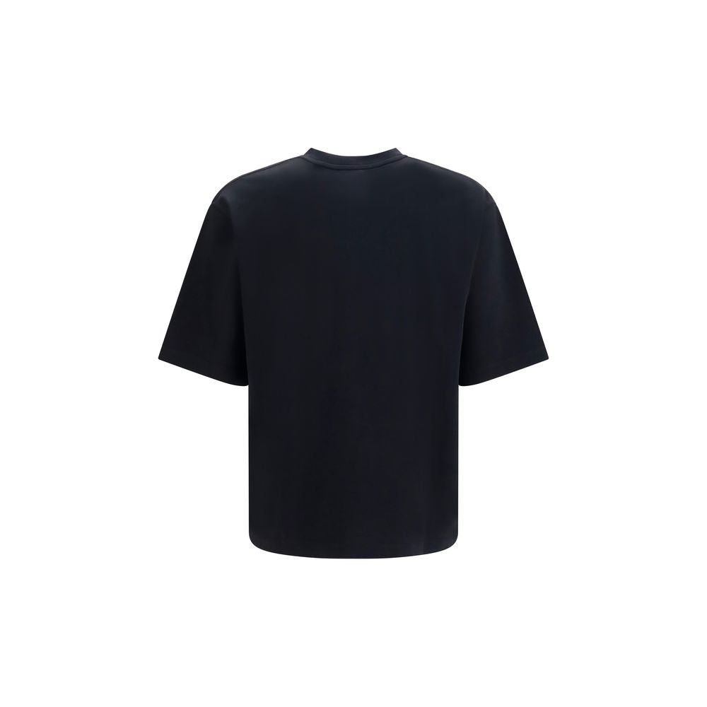 Dsquared² Schwarzes Baumwoll-T-Shirt
