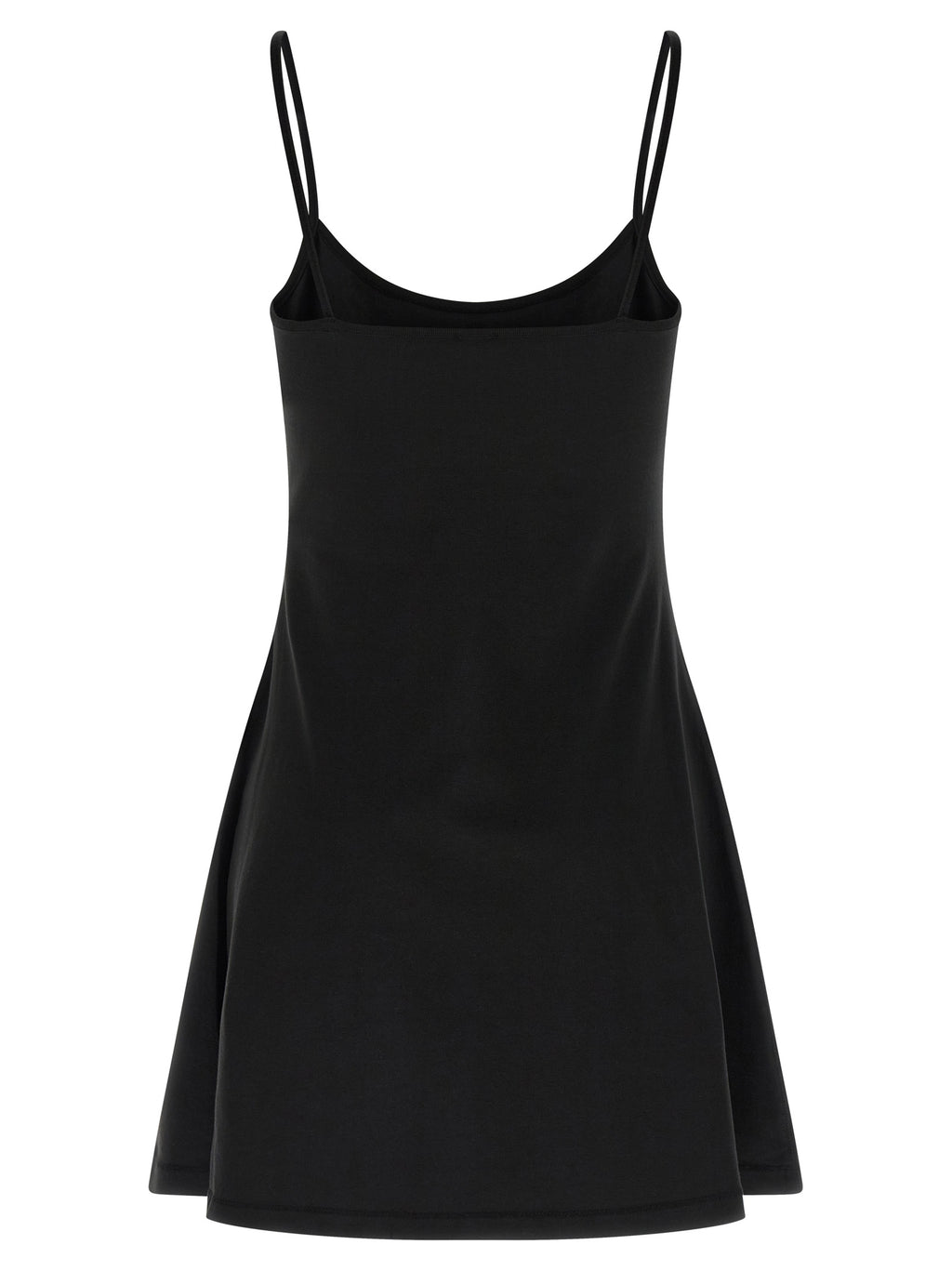 Diesel Schwarzes kurzes Baumwollkleid