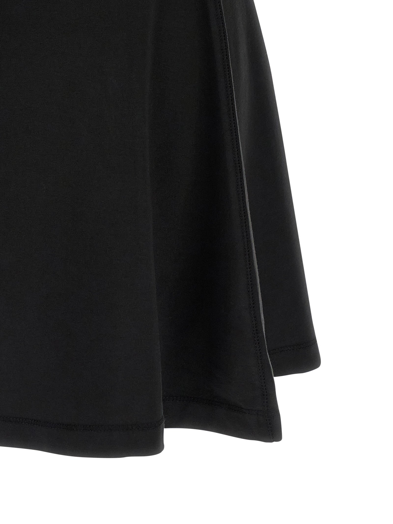 Diesel Schwarzes kurzes Baumwollkleid