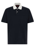 Gucci blaues Baumwoll-Poloshirt