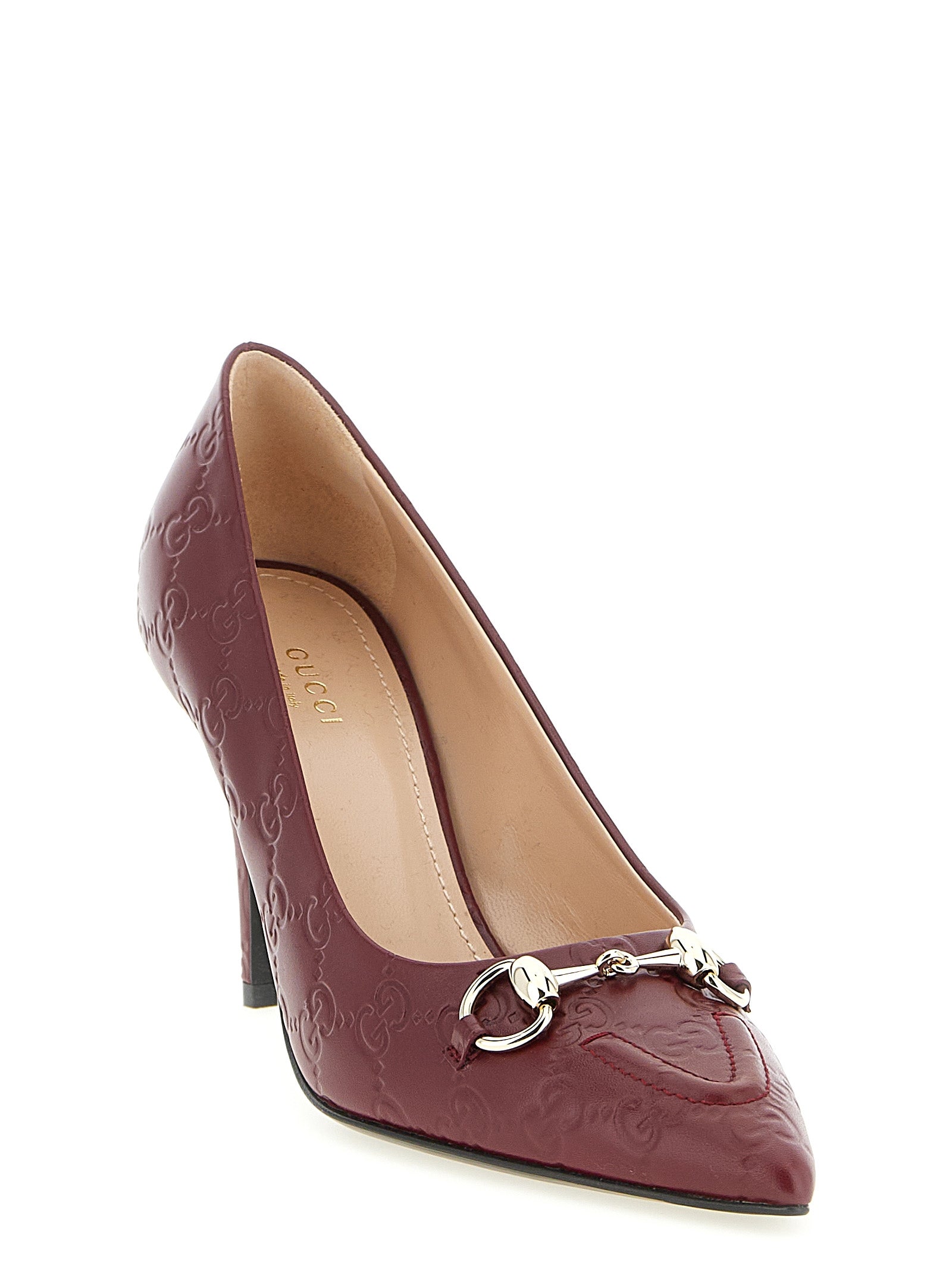 Gucci High Heels aus mehrfarbigem Kalbsleder