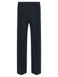 Pantalon casual bleu en polyester de Gucci, vue détaillée du tissu et de la coupe pour homme ou femme.