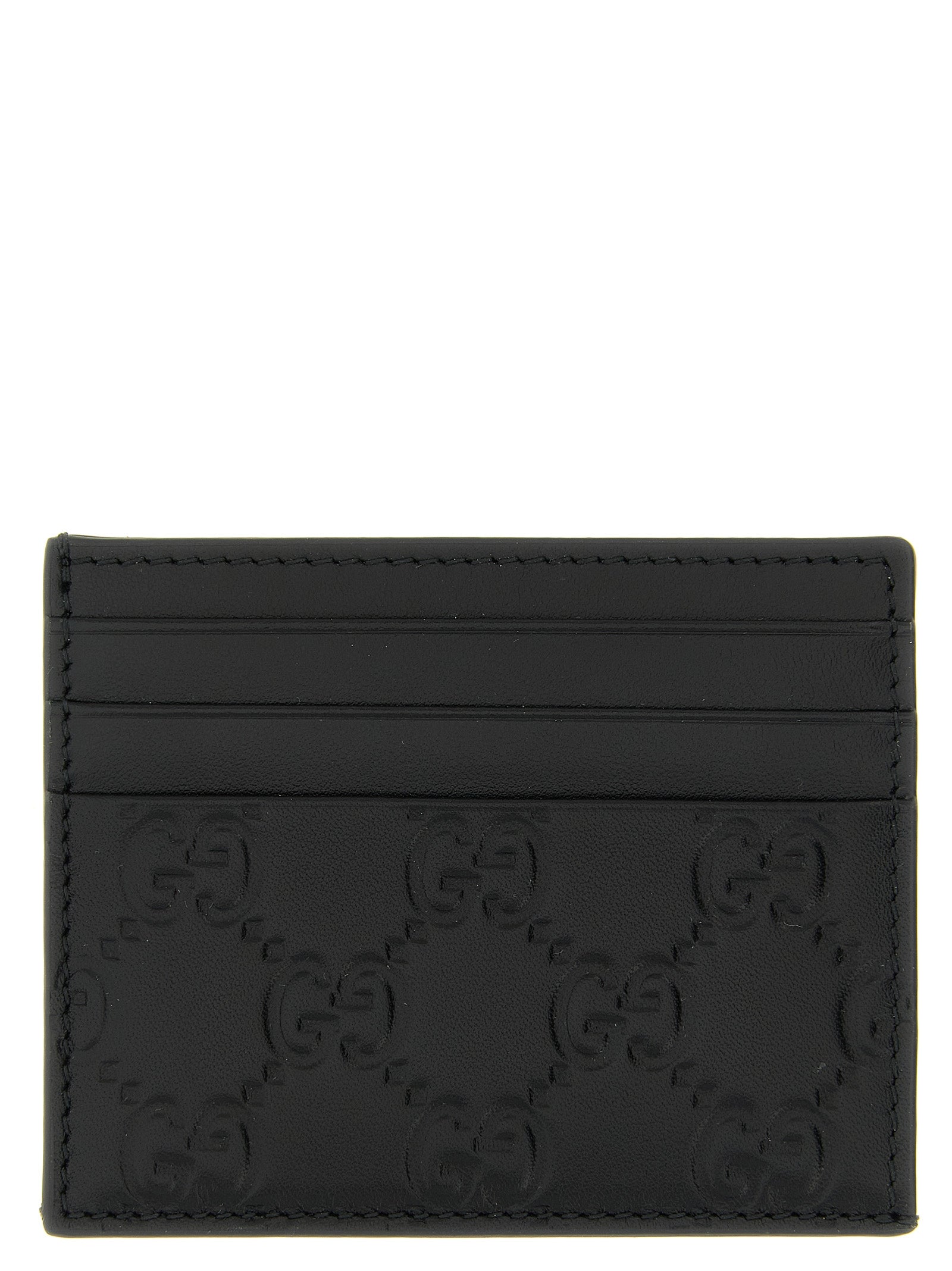 Gucci Black Calfskin Cardholder