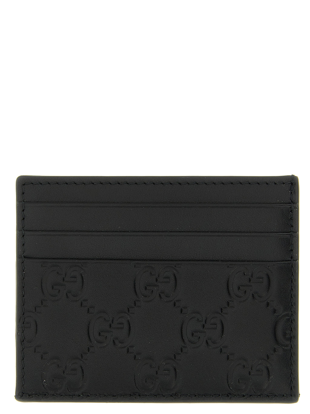 Gucci Black Calfskin Cardholder