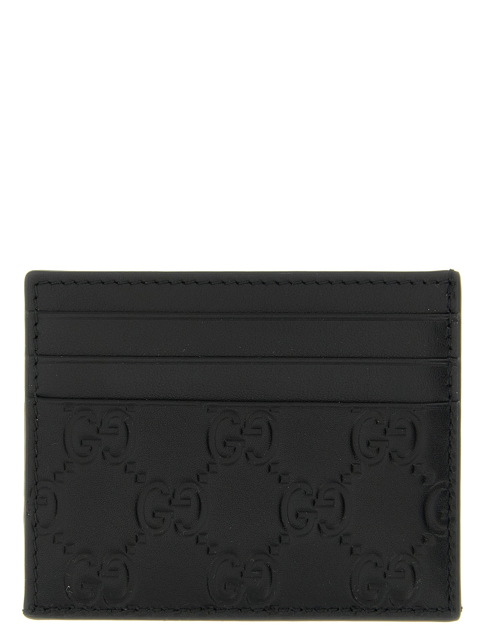Gucci Black Calfskin Cardholder