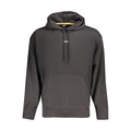 Sweat à capuche noir pour homme de la marque Hugo Boss en coton, avec logo discret sur la poitrine.