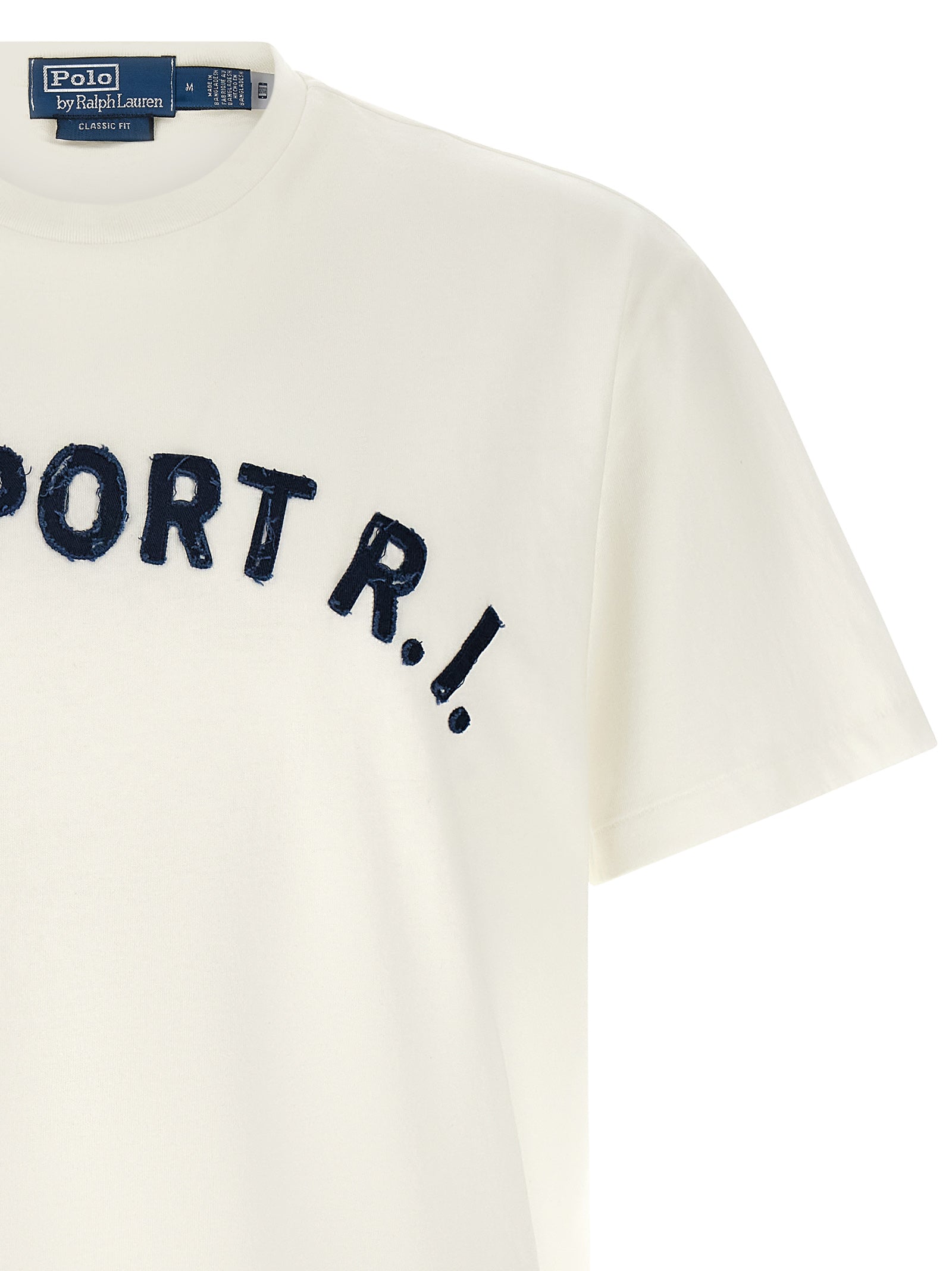 T-shirt en coton bleu Polo Ralph Lauren, coupe classique, avec logo emblématique sur la poitrine, léger et confortable.