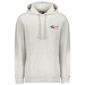 Sweat-shirt gris en coton pour homme de Tommy Hilfiger, jersey confortable avec logo discret sur la poitrine.