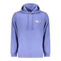 Sweatshirt homme Tommy Hilfiger en coton bleu, style décontracté, avec logo discret sur la poitrine.