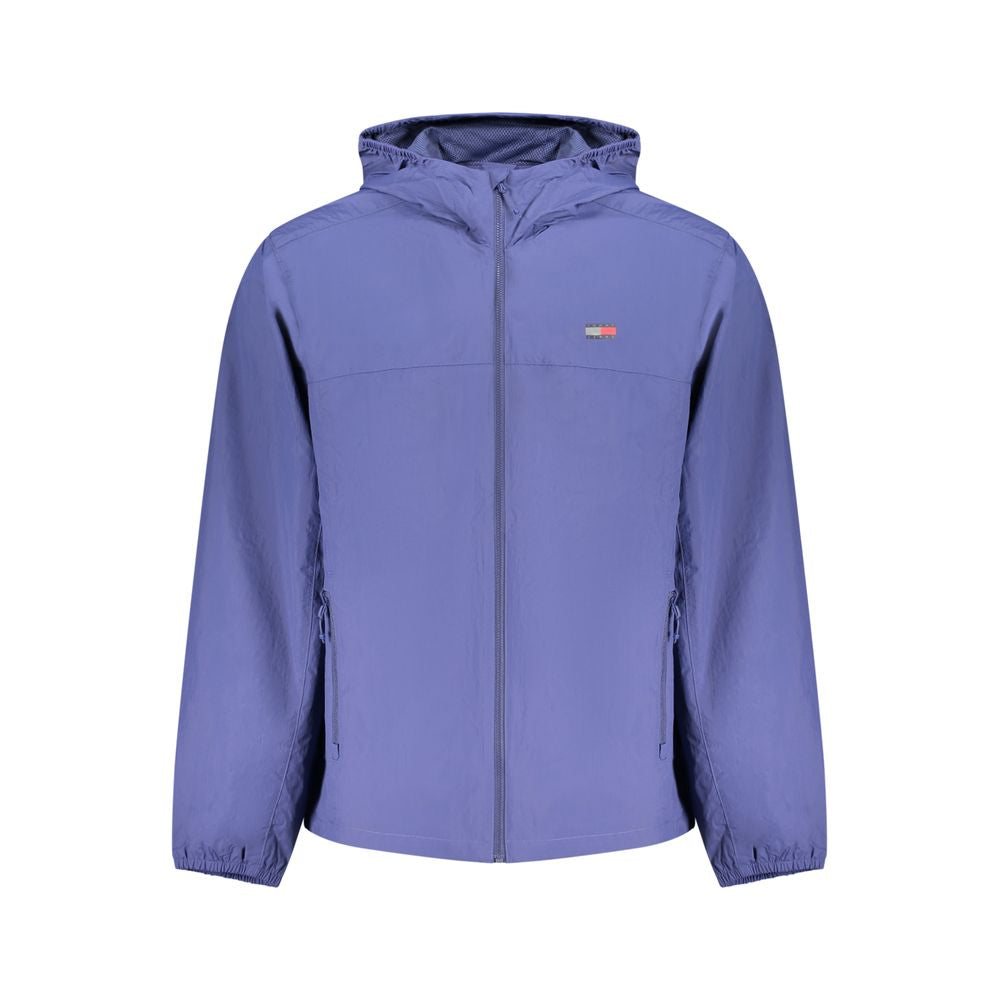 Tommy Hilfiger Blaue Polyamid Herrenjacke