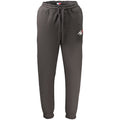 Pantalon homme en coton noir de la marque Tommy Hilfiger, coupe classique et ajustée, visible sur le mannequin.