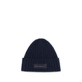 Dolce & Gabbana Blue Wool Oves Aries Beanie