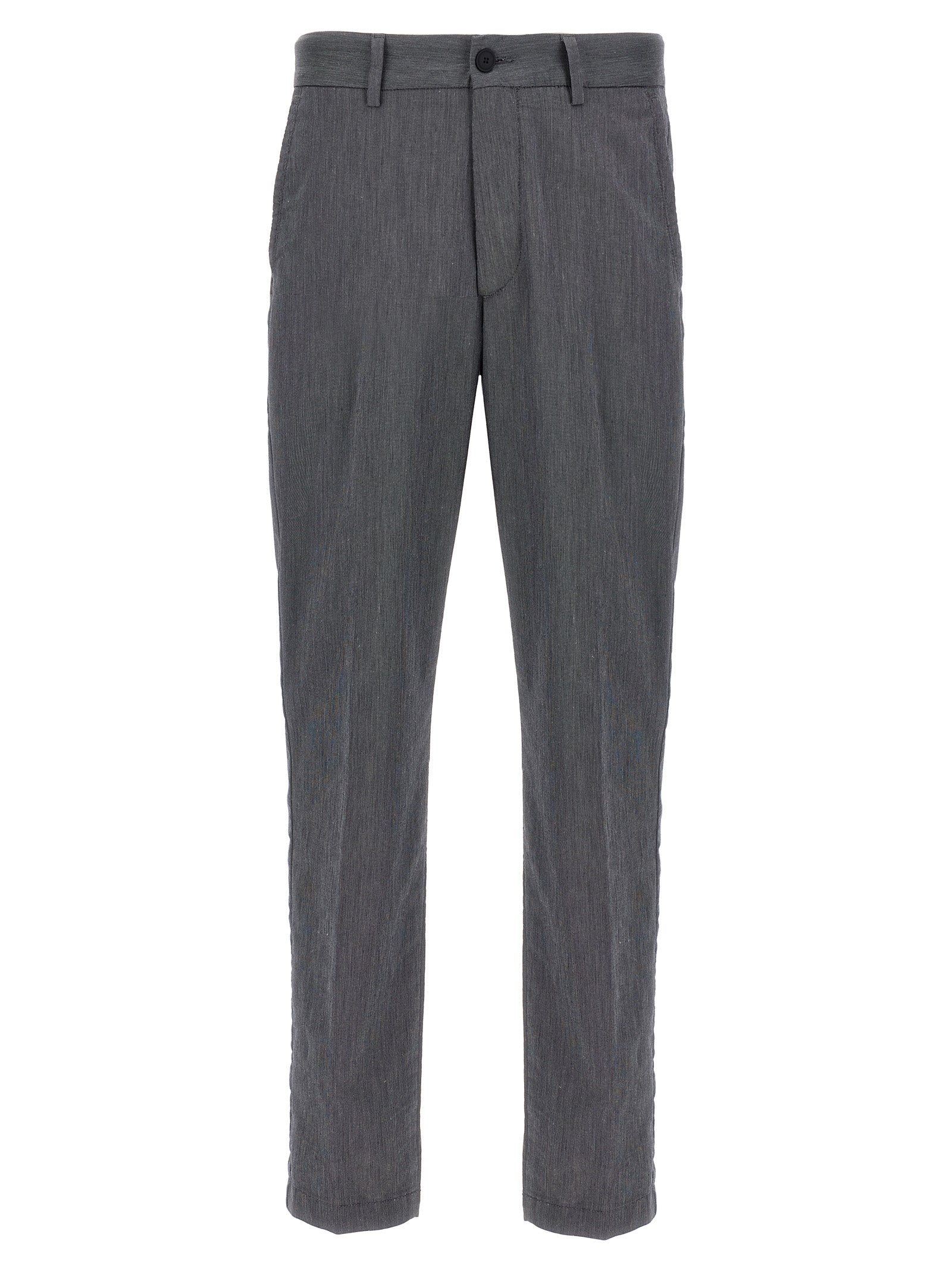 Hugo Boss blaue Freizeit-Baumwollhose